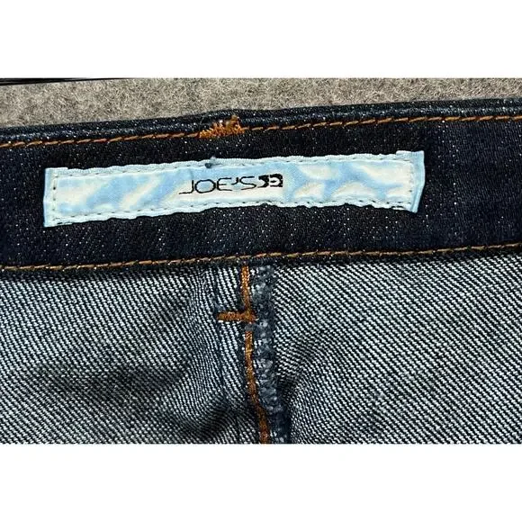 Joes Jeans Womens 32 Mulholland Dark Blue Cigarette Fit‎ Slim Straight Low Rise - Picture 10 of 15